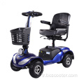 Engelli Sliver 4 Tekerlek Katlanabilir Elektrikli Mobilite Scooter